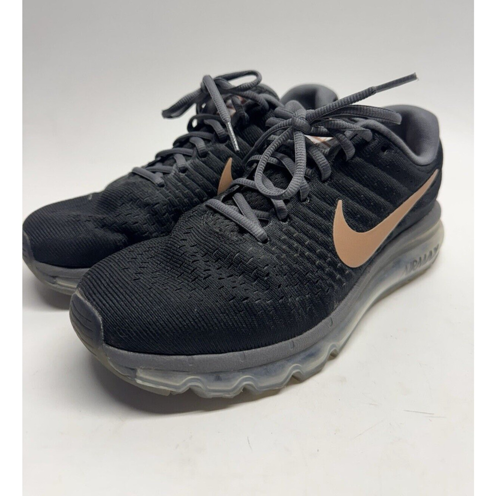 Nike Air Max 2017 Black/Bronze 849560-008 Women's Size 8